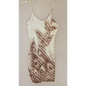 Vintage white mini dress